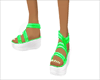 green sandles