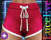 Red Baddie Shorts