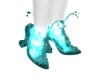 Blue Ghost Girl Shoes