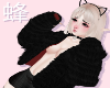 蜂| Princess Fur-Black