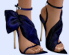 Blue Velvet Heels