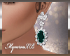 Glenda Earrings Green