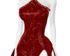 W! Red Sparkle Gown