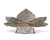 Damask Leaf Chair w/ pos