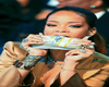 Money Rihanna cutout