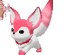 Pink Chibi Fox Pet F