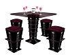 MJ-Burgundy Bar Seating