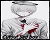 Cutout Sad Boy