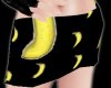 banana mini skirt