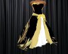 Black & Gold Ball Gown