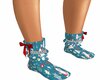 Holly Xmas Female Socks
