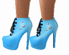 Lily Blue hearts Shoes