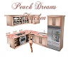 Peach Dreams Kitchen