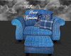 Country Blue Chair