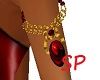 GOLD RED ARMBANDS [L]