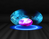 animated hologram sphere