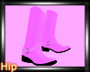 [Hb] Cowgirl Boots-Pink2
