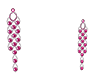 Pink Drops Earrings