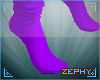 Z:: Sassy Purple Socks