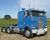 Blue Cabover Pete