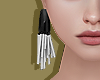 Black Sara Earrings