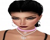 Snowflake Necklace-Pink