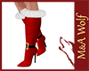 MW- Red Santa Boots