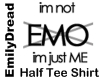 Just Me Half Tee shirt