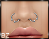 [bz] Open Nose Rings SLV