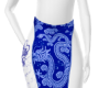 blue dragon dress