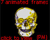 Animated skull