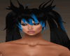 Miku Hair Blue / Black