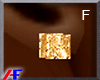 AF. Gold Cube Studs F