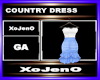 COUNTRY DRESS