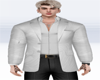 White formal suit