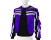 BIKER JACKET PURPLE