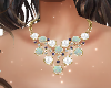 (7K)Opal Pearl Necklace