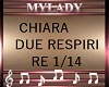 CHIARA - DUE RESPIRI