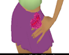 plum purple skirt