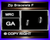 Zip Bracelets F