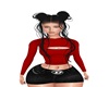 RED BLACK LV OUTFITE