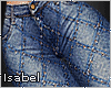 Diamond Denim Flare pant
