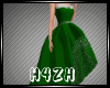 Hz-Green Christmas Gown