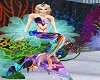 Water Color Mermaid Top