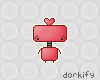 [D] Pink Love Robot