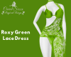 Roxy Green Lace Dress