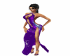  purple elegant dress