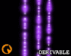Vertical Lights Purple