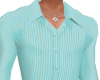 Turquoise Stripe Shirt