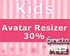 Kids★Avatar Scaler 30%